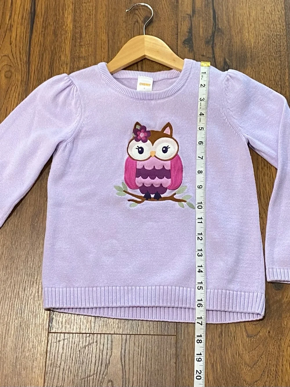 Gymboree Girls ‘Magical Meadow’ Purple Sweater and Pant Set Size 6